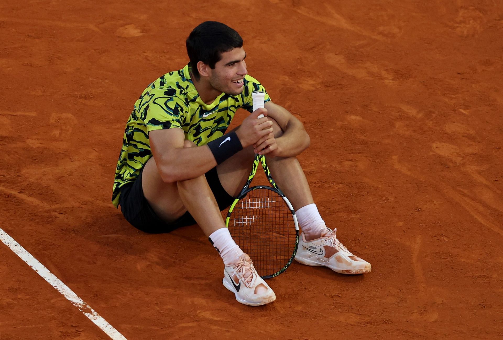 Carlos Alcaraz at the Madrid Open